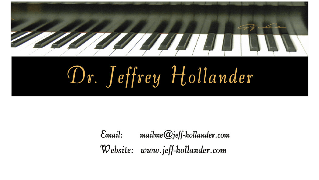 Contact Jeffrey Hollander